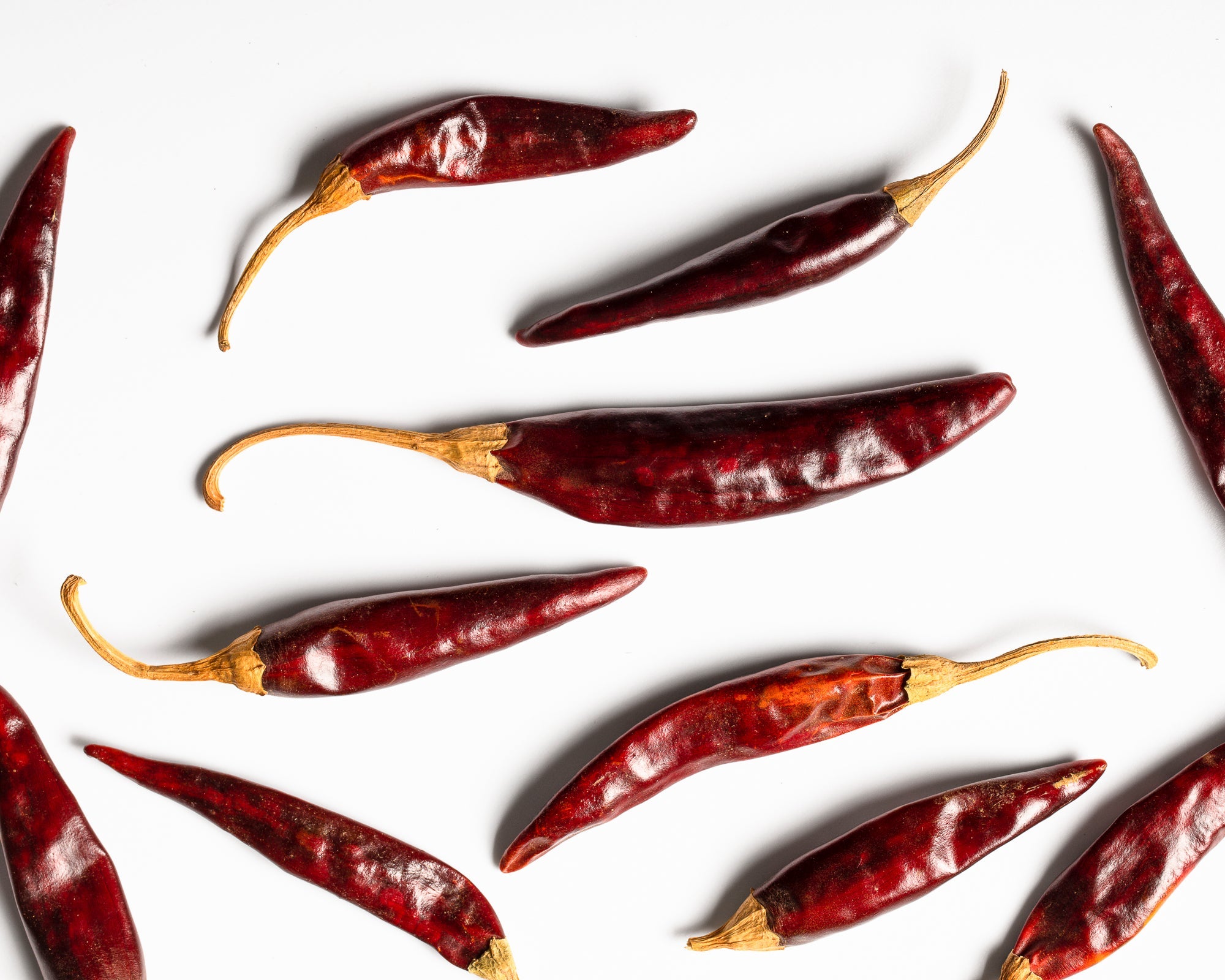 Peperoncini secchi e affumicati dal Messico